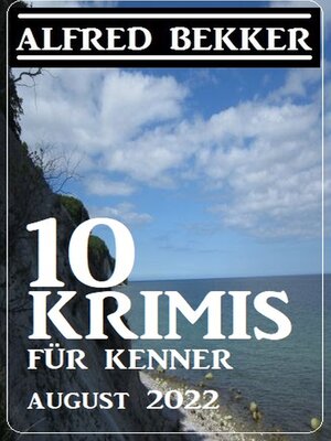 cover image of 10 Krimis für Kenner August 2022
